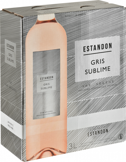 Estandon Gris sublime BIB 3 L frigo vue 2 BD