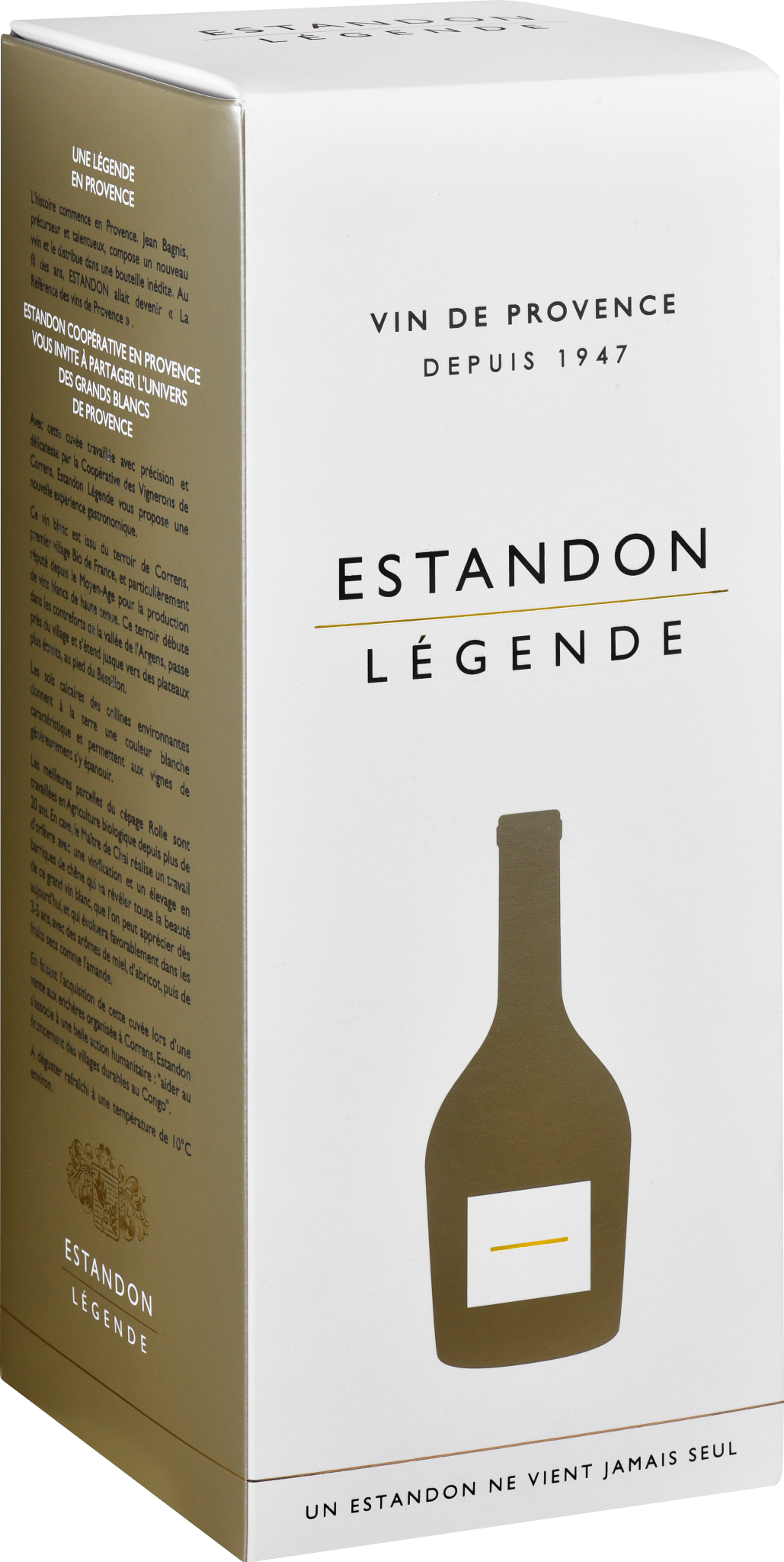 Etui Estandon Légende blanc
