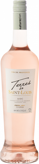 Terres de Saint Louis BIO SUISSE, AOC Coteaux varois en Provence, Rosé, 75cl, 2023 