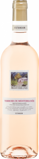 Terroirs de Méditerranée, IGP Méditerranée, rosé 75cl