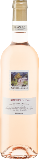 Terroirs du Var Méditerranée gris rosé 75cl BD EVOL