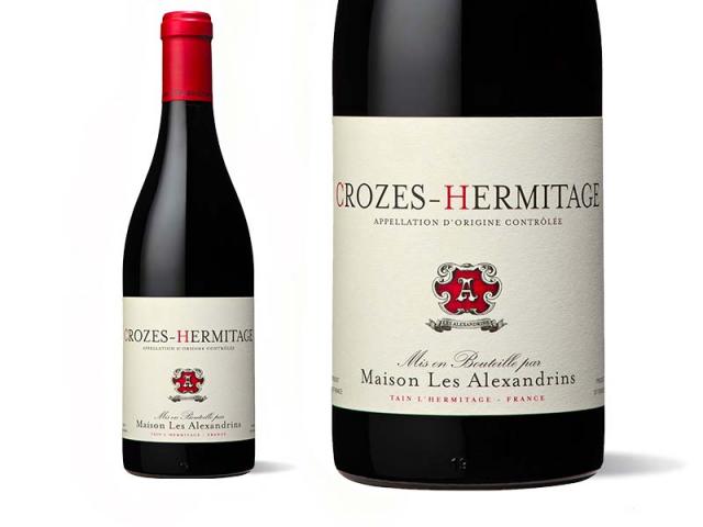 Crozes-Hermitage Rouge - Maison Les Alexandrins Macro