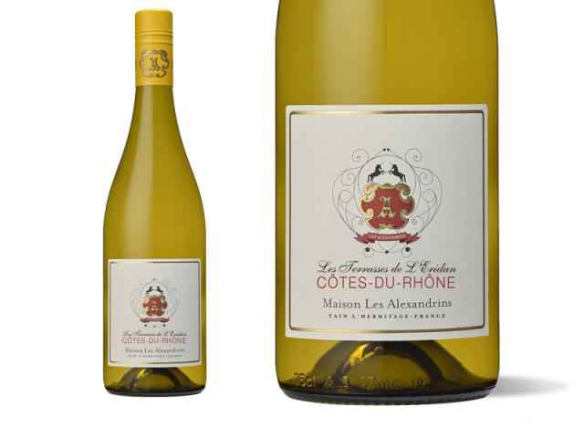 Maison Les Alexandrins Côtes du Rhône Blanc Macro
