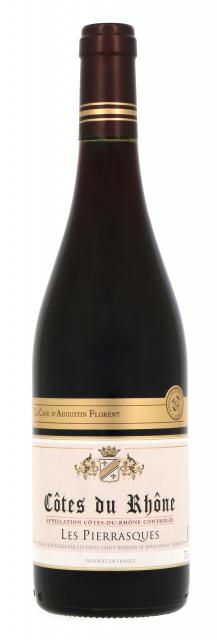 La Cave d'Augustin Florent, Les Pierrasques, AOC Côtes du Rhône, Rouge