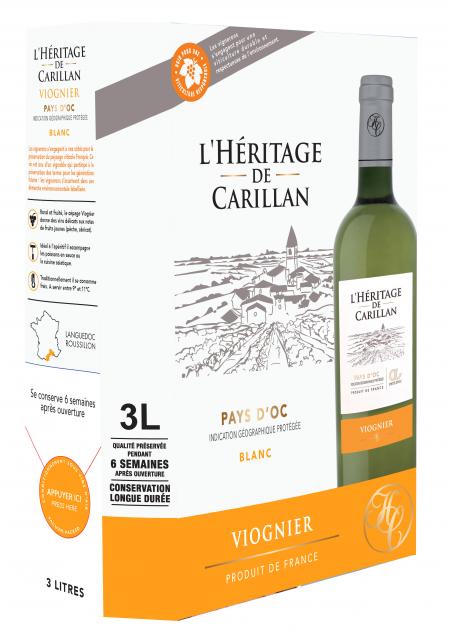 3245415939614 3L BIB IGP PAYS D OC BLC VIOGNIER HDC AGIR
