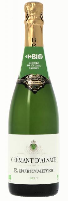 3560070683024 AOC CREMANT D ALSACE BRUT DURENMEYER BIO