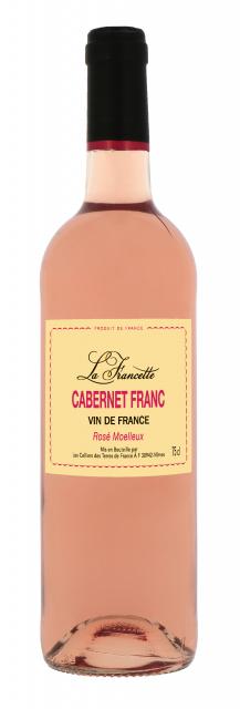 3660989237520 VDF ROSE MOELLEUX CABERNET FRANC LA FRANCETTE