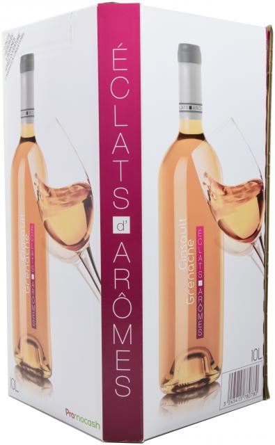 3245415780780 10L BIB IGP PAYS D'OC CINSAULT GRENACHE RSE ECLATS D'AROMES NM