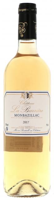 3462170112414 1 AOC MONBAZILLAC BLC MOELLEUX CH LA BARRIERE 2017 1001634