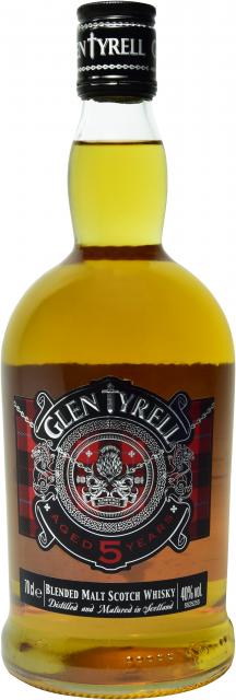 3560071083151 1 BLENDED MALT SCOTCH WHISKY GLEN TYRELL 70CL