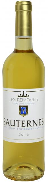 3660989101685 1 AOC SAUTERNES BLC LES REMPARTS 2016 78312