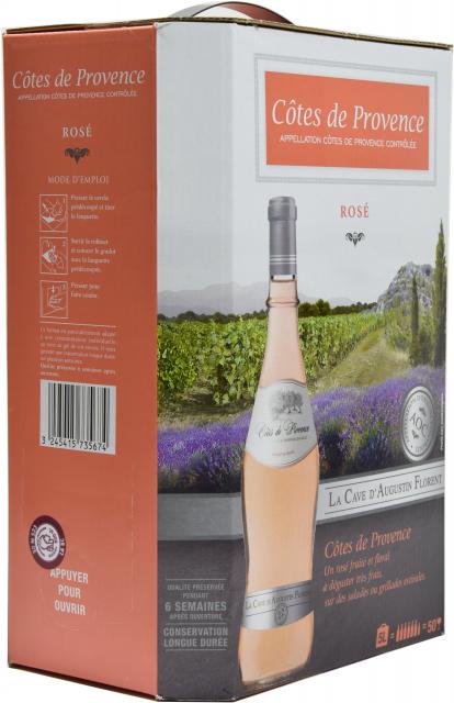 76803 FACE 2 5L BIB AOC COTES PROVENCE RS CAF NM