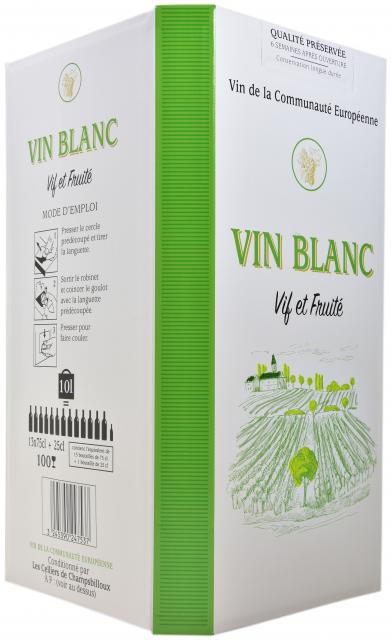 3245390247537 BIB 10L VDCE BLANC