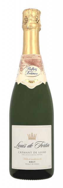 3245390251107 1 AOC CREMANT DE LOIRE BRUT LOUIS DE FORTIN RDF