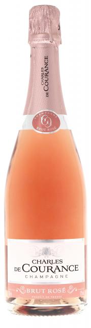 3245413921857 AOC CHAMPAGNE BRUT ROSE CHARLES DE COURANCE NM