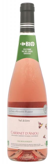 La Cave d'Augustin Florent, AOC Cabernet d'Anjou, Rosé, Bio