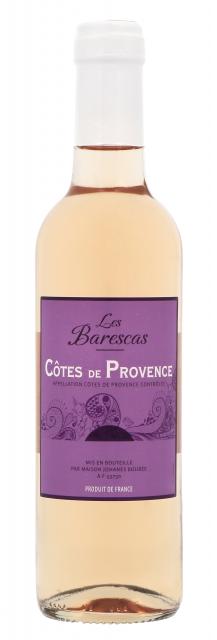 Les Barescas, AOC Côtes de Provence, Rosé, demi-bouteille