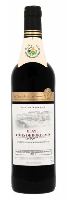 La Cave d'Augustin Florent, En Conversion Bio, AOC Côtes de Bordeaux Blaye, Rouge