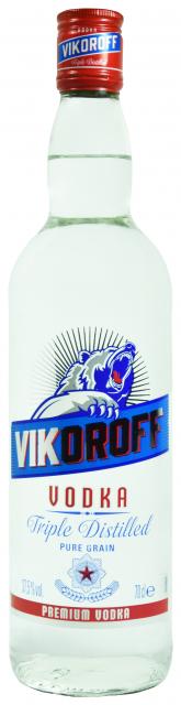 3560070118373 70CL VODKA PUR GRAIN TRIPLE DISTILLED VIKOROFF