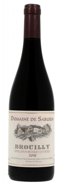Domaine de Saburin, AOC Brouilly, Rouge, 2018