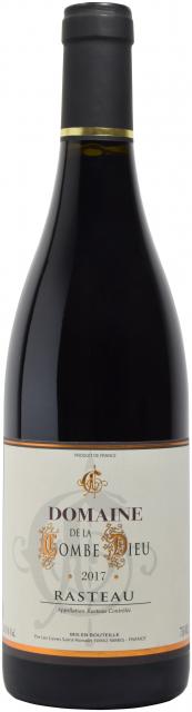 MEM 24870 3660989182448 1 AOC RASTEAU RGE DOMAINE DE LA COMBE DIEU 2017 86280