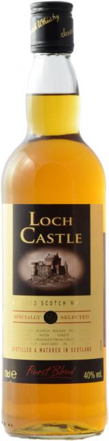 3560070222322 SCOTCH WHISKY LOCH CASTLE 70CL
