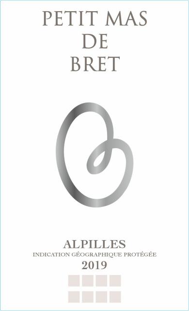 Mas de Bret, Petit Mas de Bret, IGP Alpilles, Rouge, 2019
