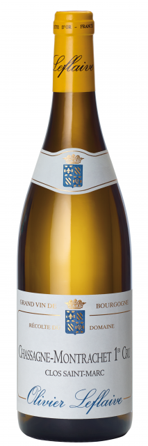 CHASSAGNE-MONTRACHET 1er Cru Clos Saint-Marc 2019 Récolte du Domaine
