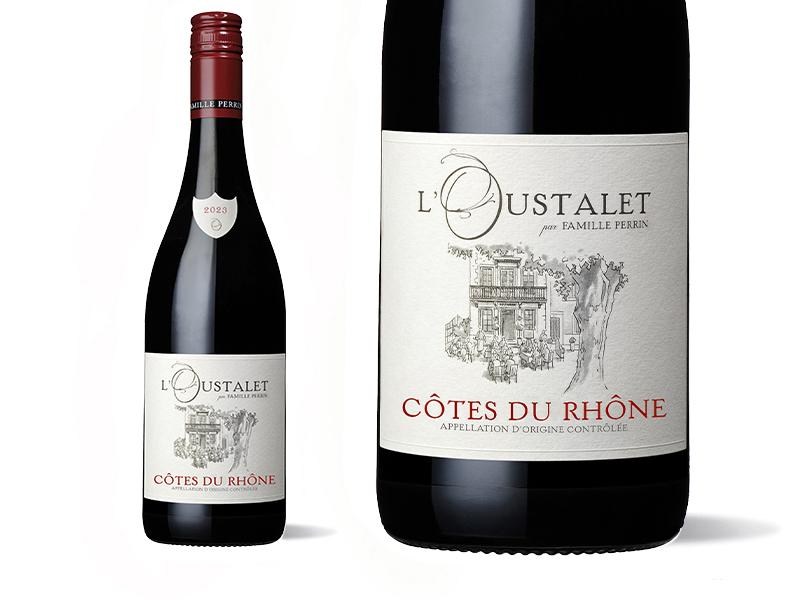 L'Oustalet , AOC Côtes du Rhône, Rouge, 2023
