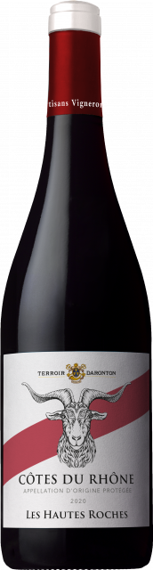 Terroir Daronton, Les Hautes Roches, AOC Côtes du Rhône, Rouge, 2023
