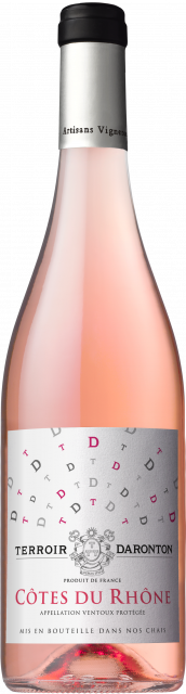 Terroir Daronton, AOC Côtes du Rhône, Rosé, 2023 - Organic