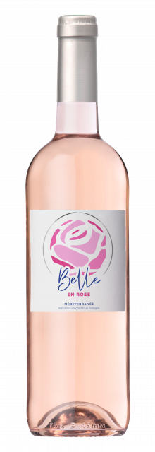 2022 Mockup Belle en rose IGP rosé 75cl