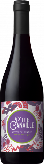 P'tite Canaille, AOC Côtes du Rhône Organic, Red, 2023
