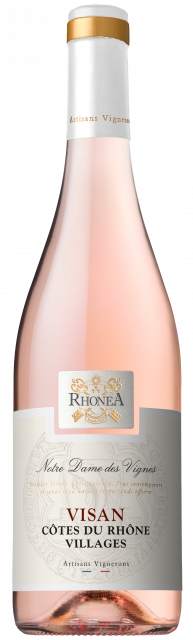 Rhonéa - Notre Dame des Vignes, AOC Côtes du Rhône Villages Visan, Rosé, 2023