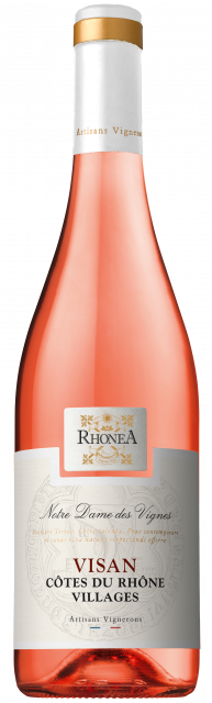 Rhonéa - Notre Dame des Vignes, AOC Côtes du Rhône Villages Visan, Rosé, 2023