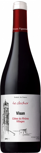Nos Villages by Rhonéa - Le Clocher, AOC Côtes du Rhône Villages Visan, Rouge, 2023