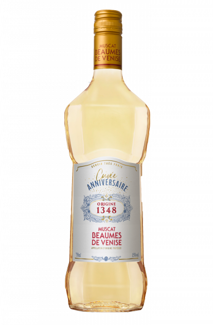 Origine 1348, Cuvée Anniversaire - Vin Doux Naturel Muscat de Beaumes-de-Venise, Blanc
