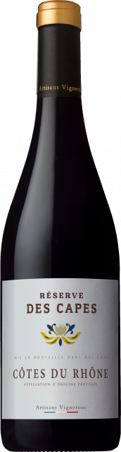 Réserve des Capes Côtes du Rhône Rouge 75cl (Cora)