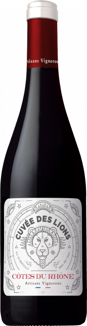 Cuvée des Lions, AOC Côtes du Rhône, Red, 2023