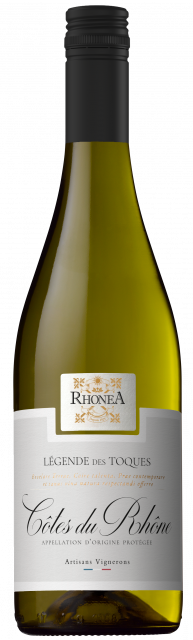 Rhonéa - Légende des Toques, AOC Côtes du Rhône, Blanc, 2024