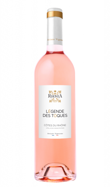 Rhonéa - Légende des Toques, AOC Côtes du Rhône, Rosé, 2023