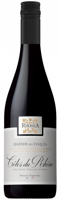 Rhonéa - Légende des Toques, AOC Côtes du Rhône Rouge, 2023