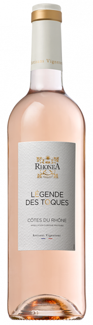 Rhonéa - Légende des Toques, AOC Côtes du Rhône, Rosé, 2023