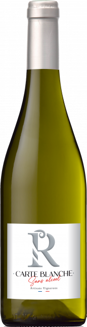 Carte Blanche, Vin de France - Sans Alcool, Blanc, 2024