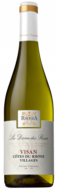 Rhonéa, La Dame des Roses, AOC Côtes du Rhône Villages Visan, Blanc, 2024